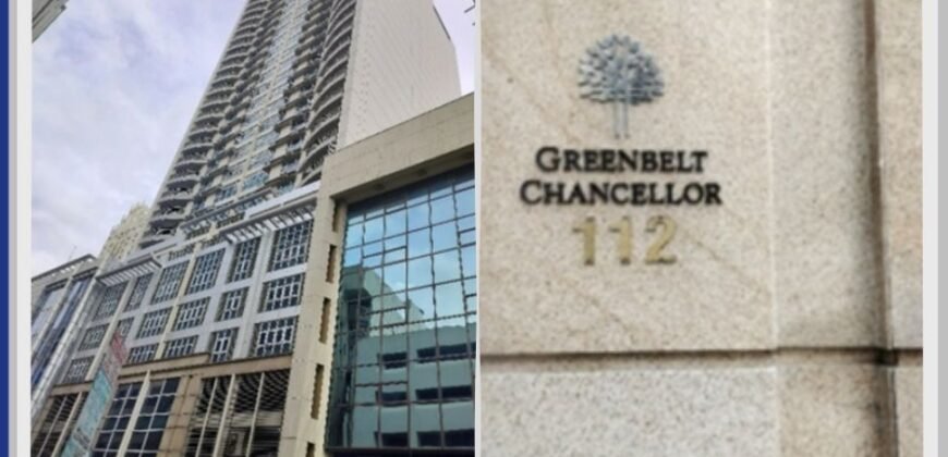 For Sale Greenbelt Chancellor Makati 3BR Unit